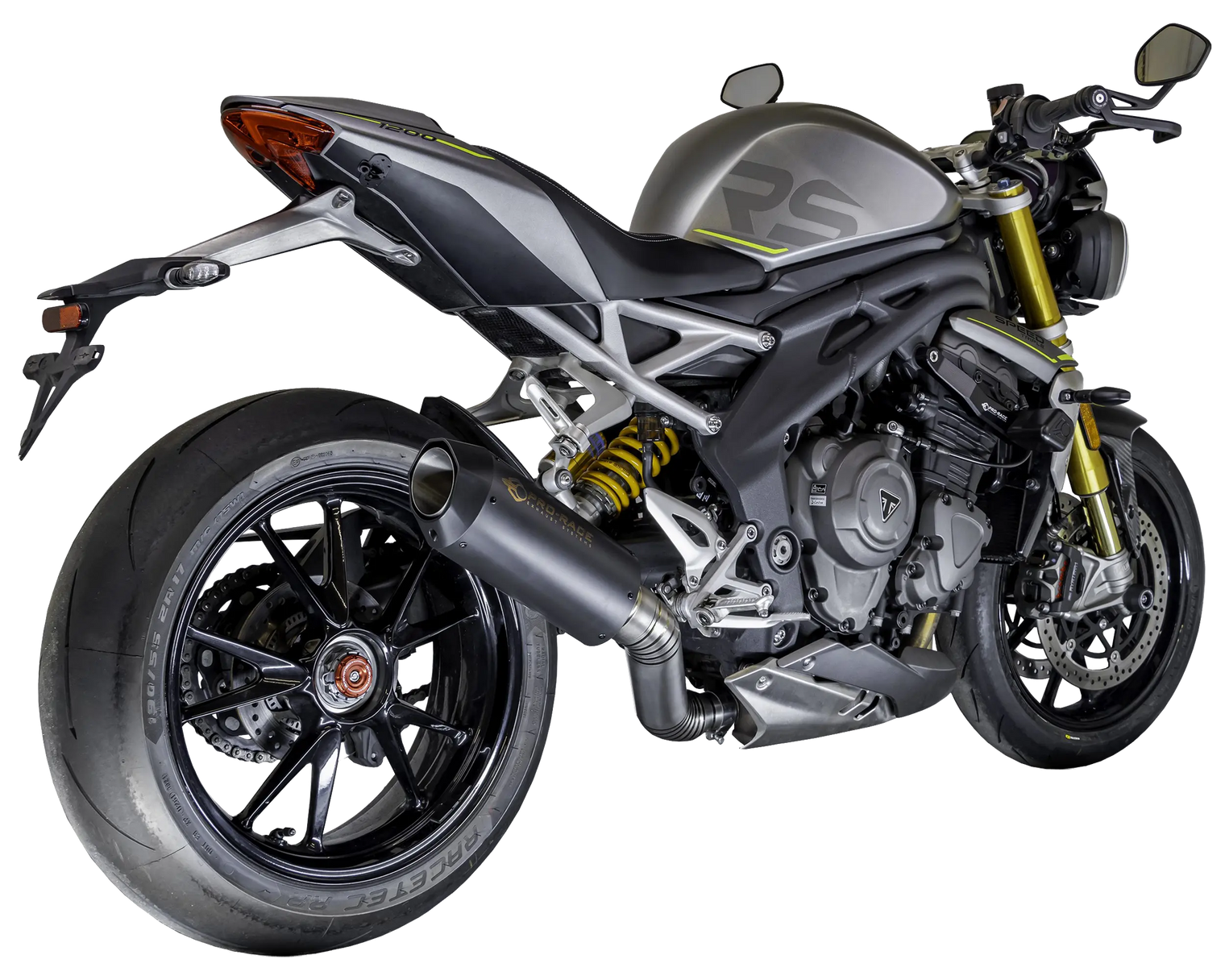 Triumph Speed Triple 1200 RS/RX 2025-2026 EVO-X Slip-on exhaust Pro-Race exhaust systems