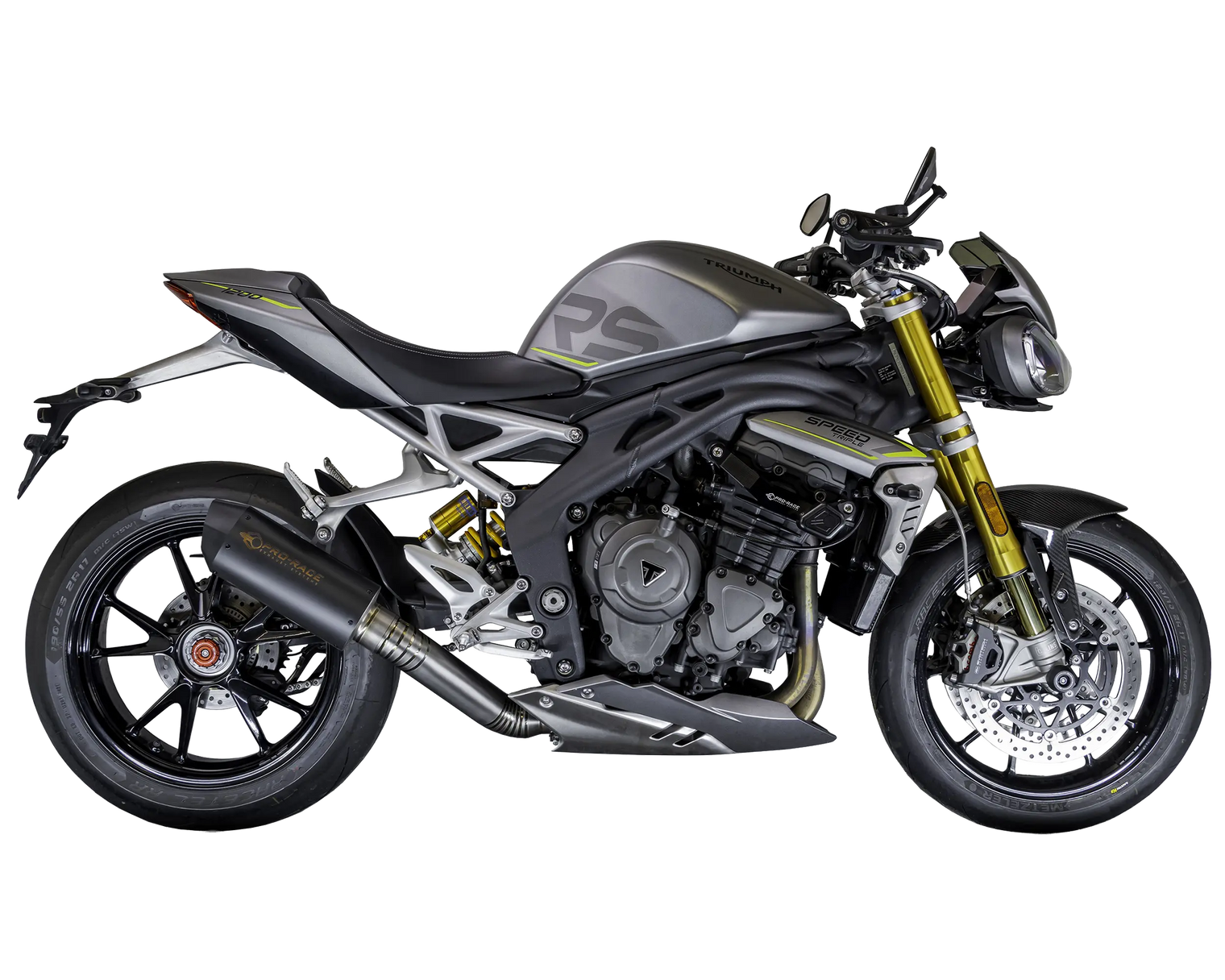 Triumph Speed Triple 1200 RS/RX 2025-2026 EVO-X Slip-on exhaust Pro-Race exhaust systems