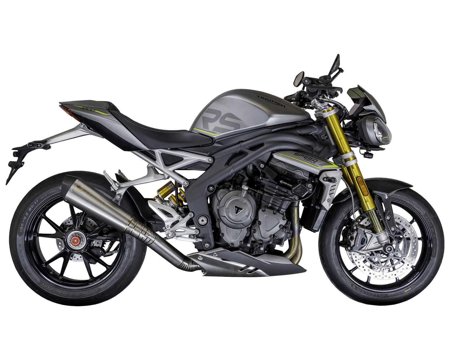 Triumph Speed Triple 1200 RS/RX 2025-2026 EVO-XC Slip-on exhaust Pro-Race exhaust systems
