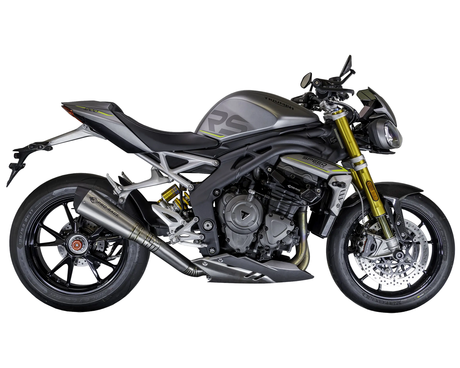Triumph Speed Triple 1200 RS/RX 2025-2026 EVO-XC Slip-on exhaust Pro-Race exhaust systems