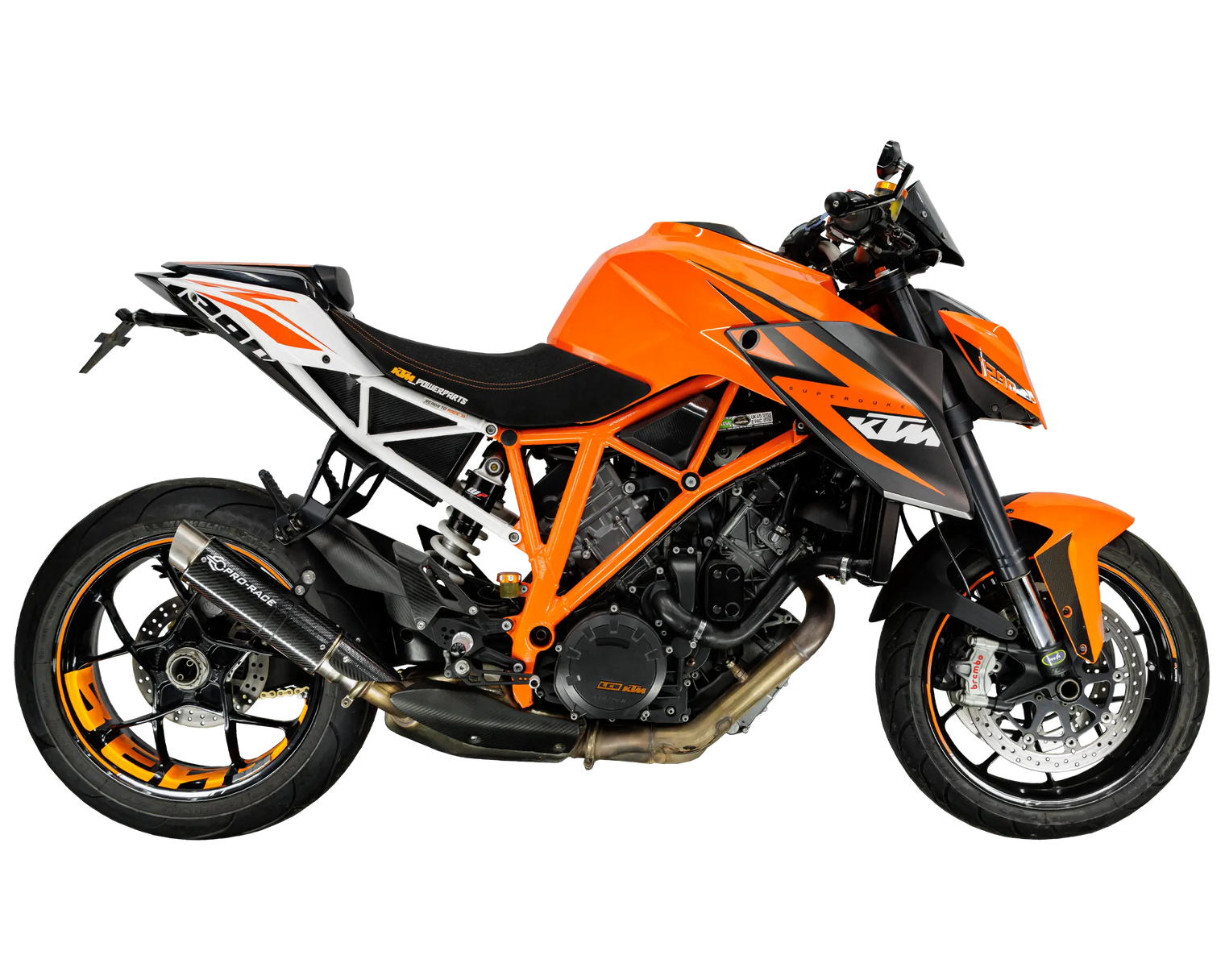 KTM SuperDuke 1290R 2014-2019 GP-R1L Slip-on exhaust Pro-Race exhaust systems