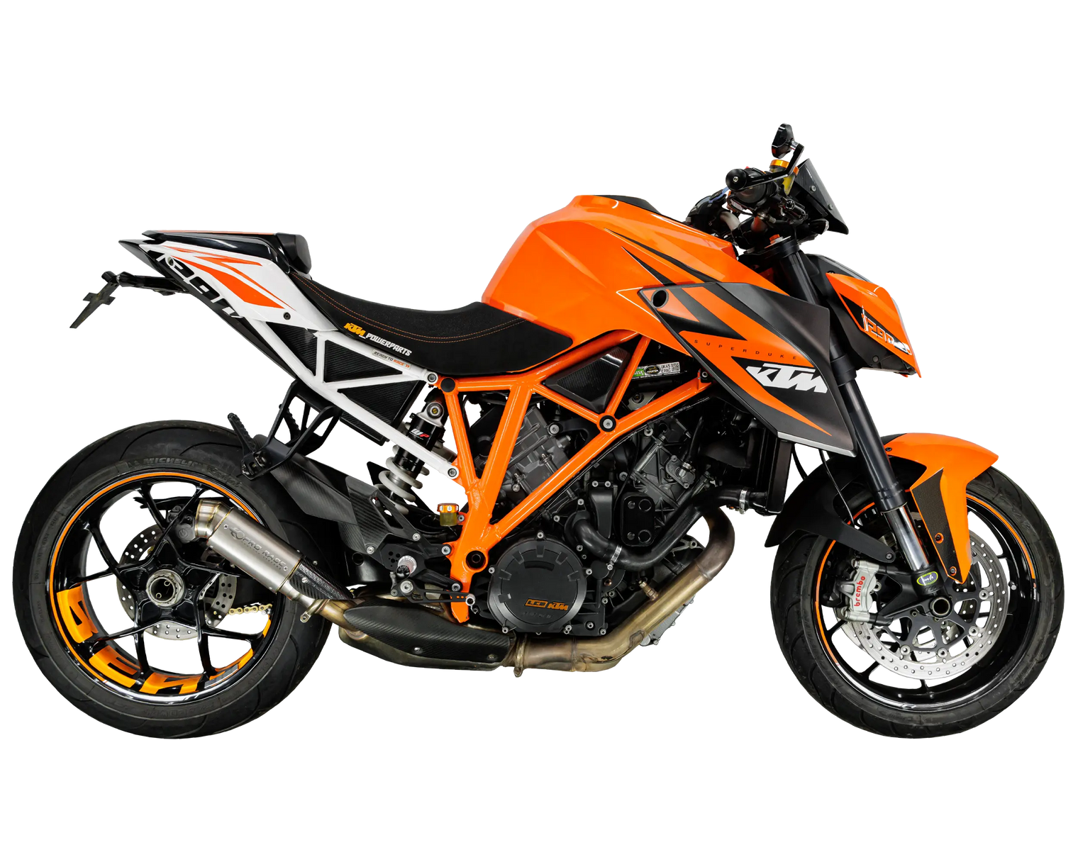 KTM SuperDuke 1290R 2014-2019 GP-R3 Slip-on exhaust Pro-Race exhaust systems