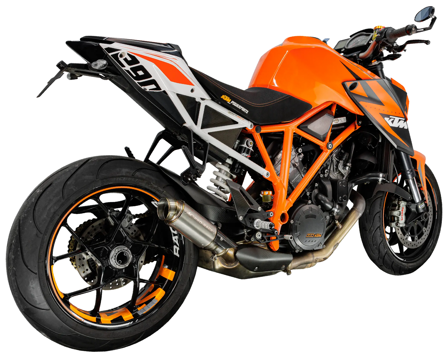KTM SuperDuke 1290R 2014-2019 GP-R3 Slip-on exhaust Pro-Race exhaust systems
