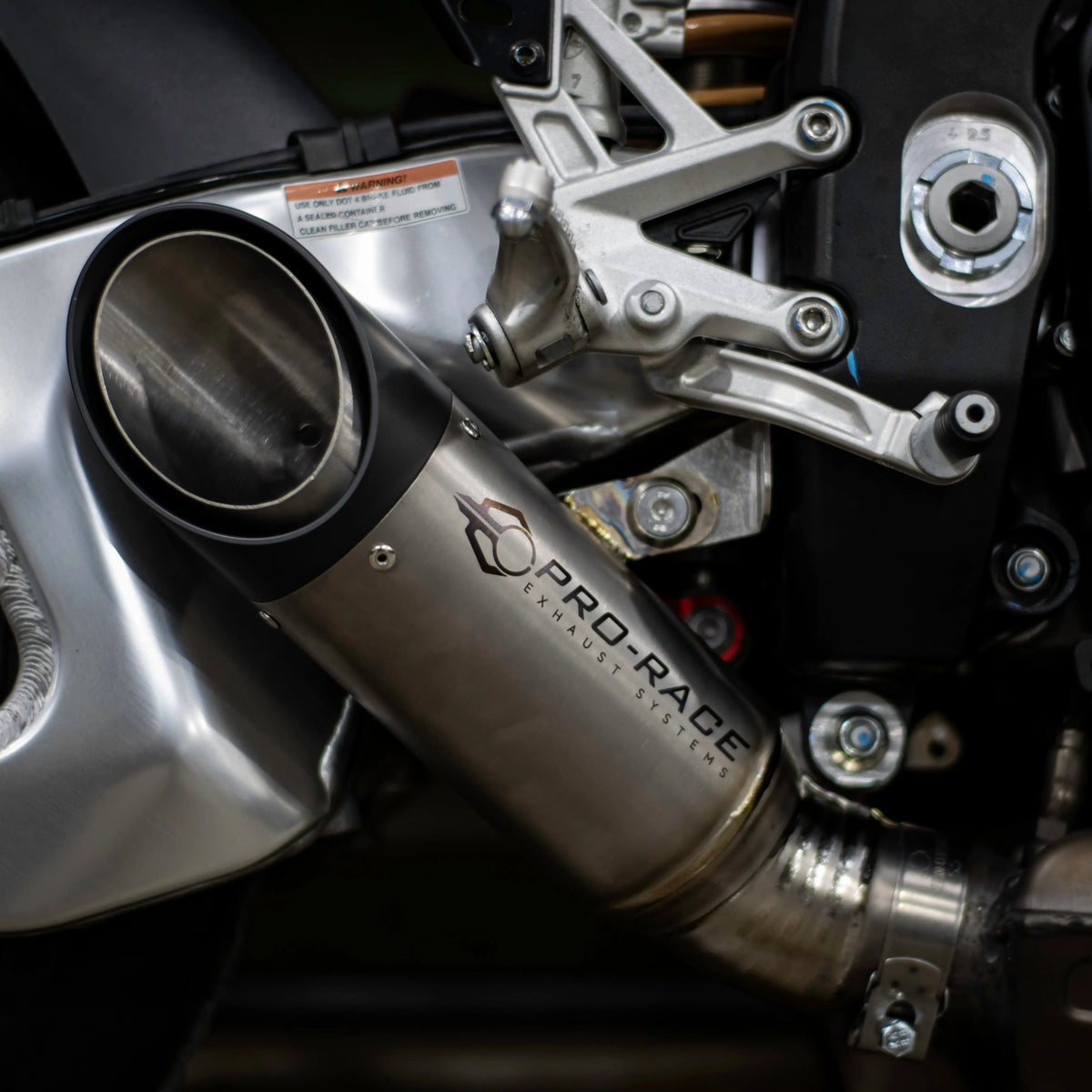 Aprilia RSV4 2025-2026 EVO-RS slip-on exhaust (Low Mount) Pro-Race exhaust systems