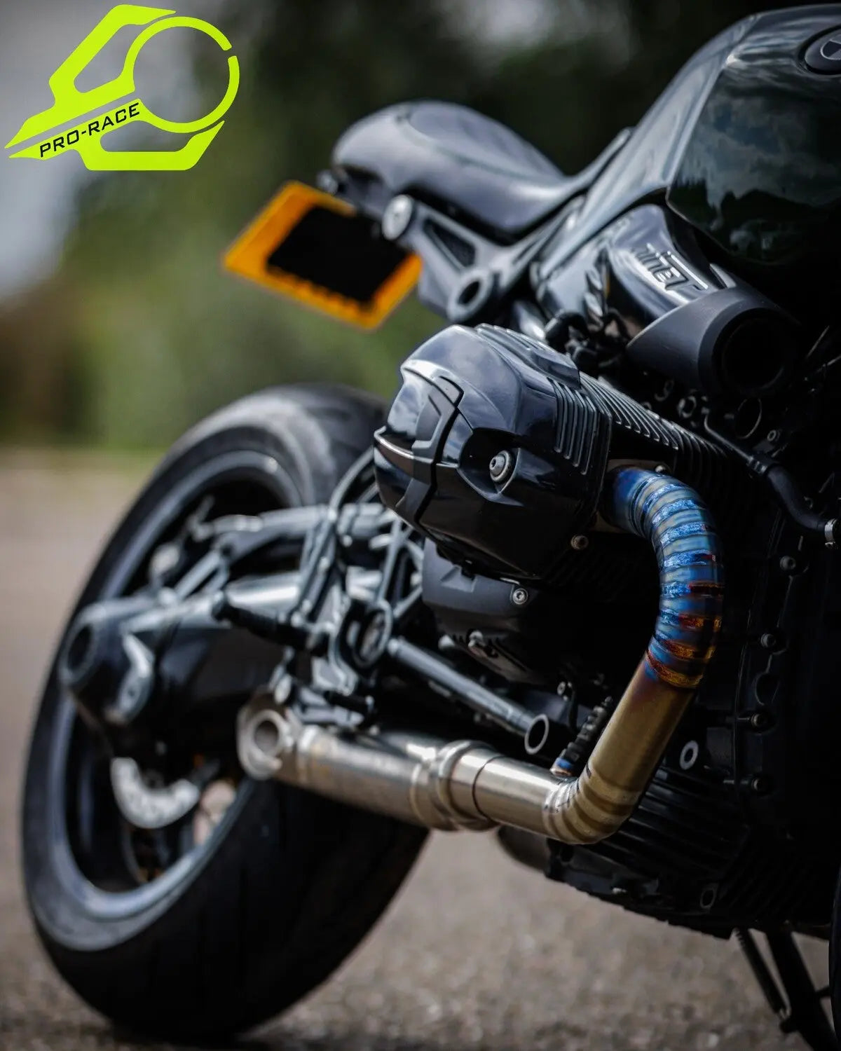 BMW R Nine-T Roadster 2021-2024 SR-1 Full Titanium Pie-cut Exhaust System