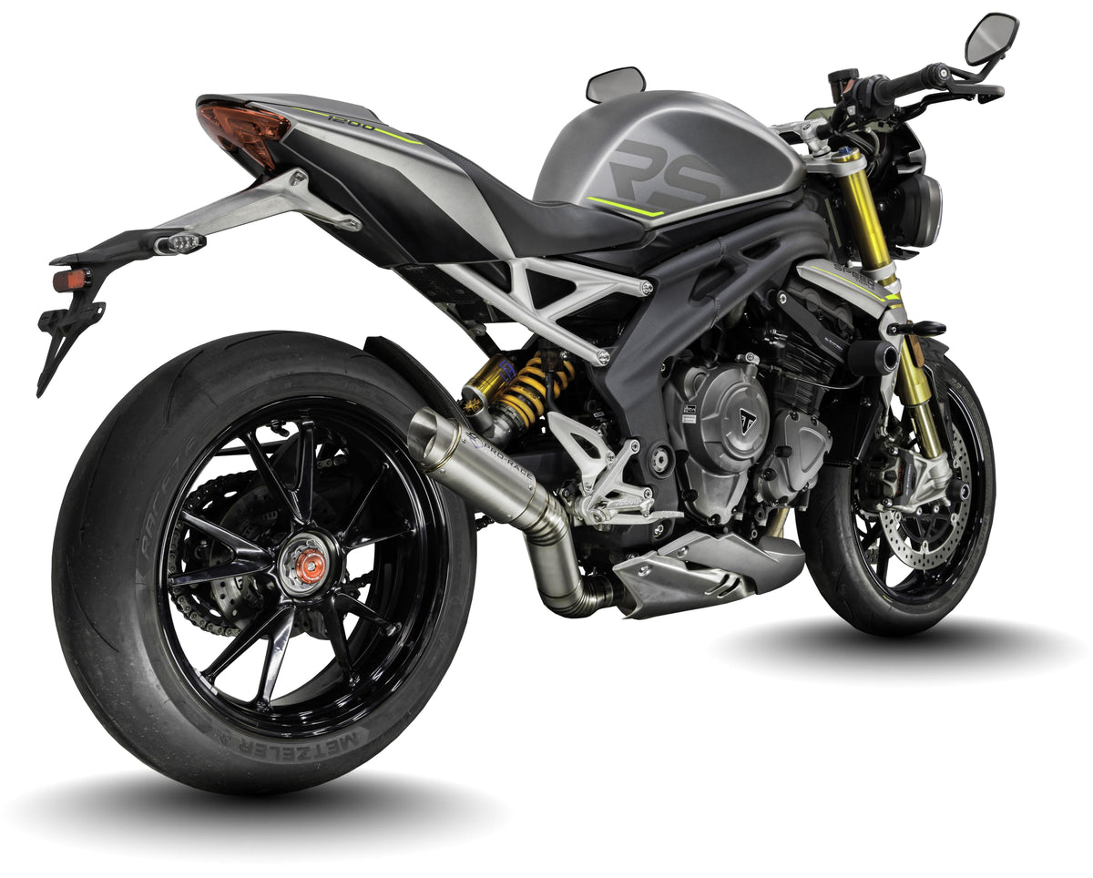 Triumph Speed Triple 1200 RS & RX 2025-2026 GP-R1 slip-on exhaust Pro-Race exhaust systems