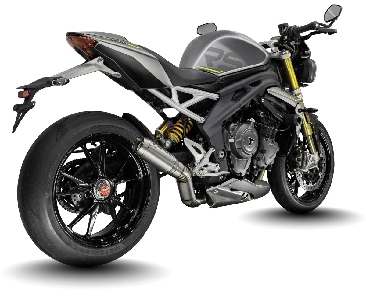 Triumph Speed Triple 1200 RS & RX 2025-2026 GP-R2 slip-on exhaust Pro-Race exhaust systems