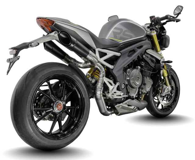 Triumph Speed Triple 1200 RS & RX 2025-2026 GP-R4C slip-on exhaust (Under-Seat System) Pro-Race exhaust systems