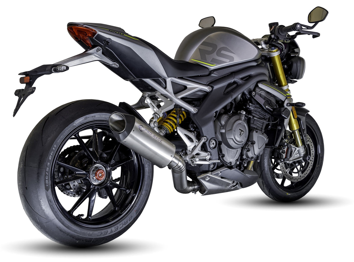 Triumph Speed Triple 1200 RS & RX 2025-2026 EVO-R Titanium slip-on exhaust Pro-Race exhaust systems