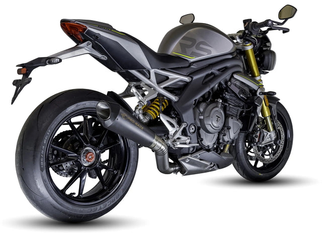 Triumph Speed Triple 1200 RS & RX 2025-2026 EVO-RC Titanium slip-on exhaust Pro-Race exhaust systems