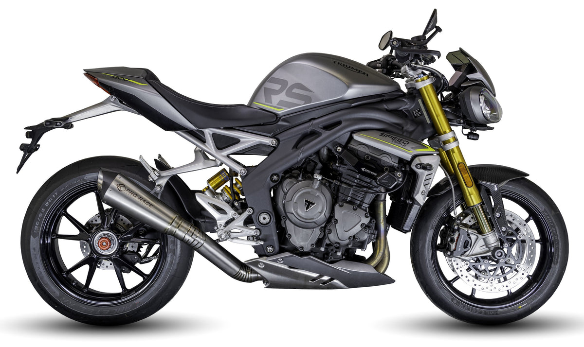 Triumph Speed Triple 1200 RS & RX 2025-2026 EVO-RC Titanium slip-on exhaust Pro-Race exhaust systems