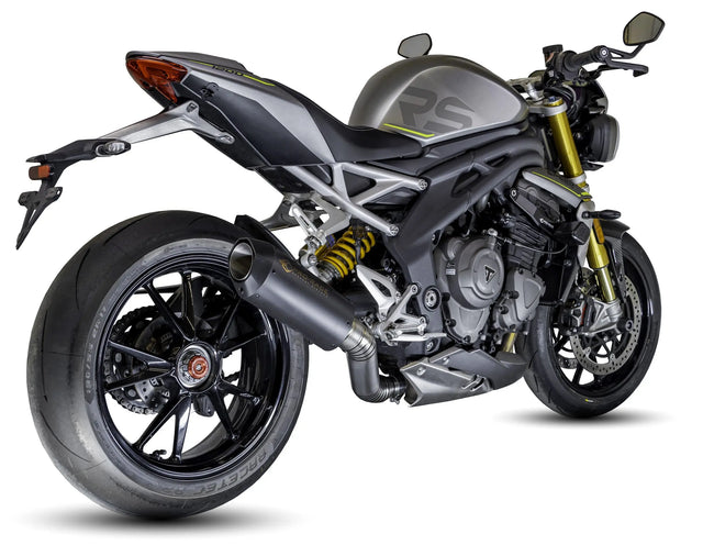 Triumph Speed Triple 1200 RS & RX 2025-2026 EVO-X Titanium slip-on exhaust Pro-Race exhaust systems