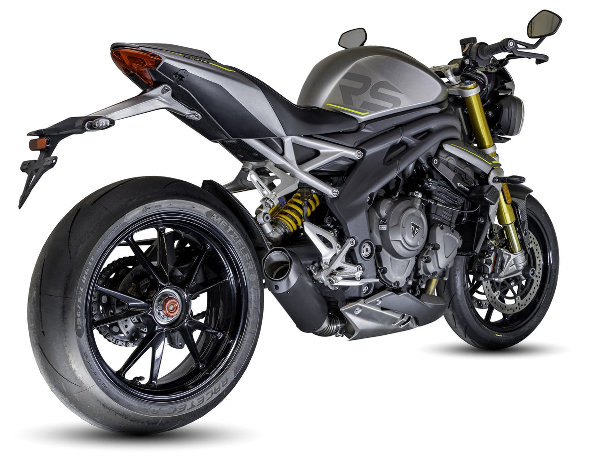Triumph Speed Triple 1200 RS & RX 2025-2026 EVO-X Titanium slip-on exhaust (Low Mount) Pro-Race exhaust systems