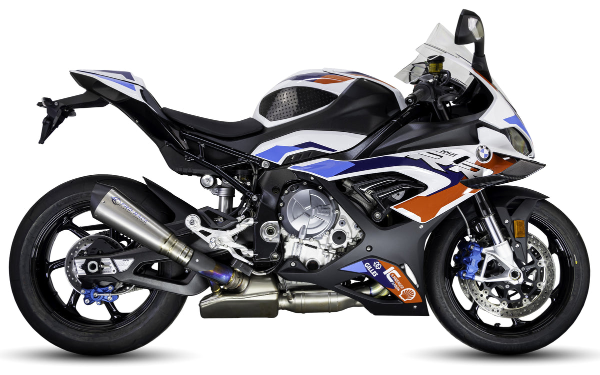 BMW S1000RR 2023-2024 EVO-XC Titanium slip-on exhaust Pro-Race exhaust systems