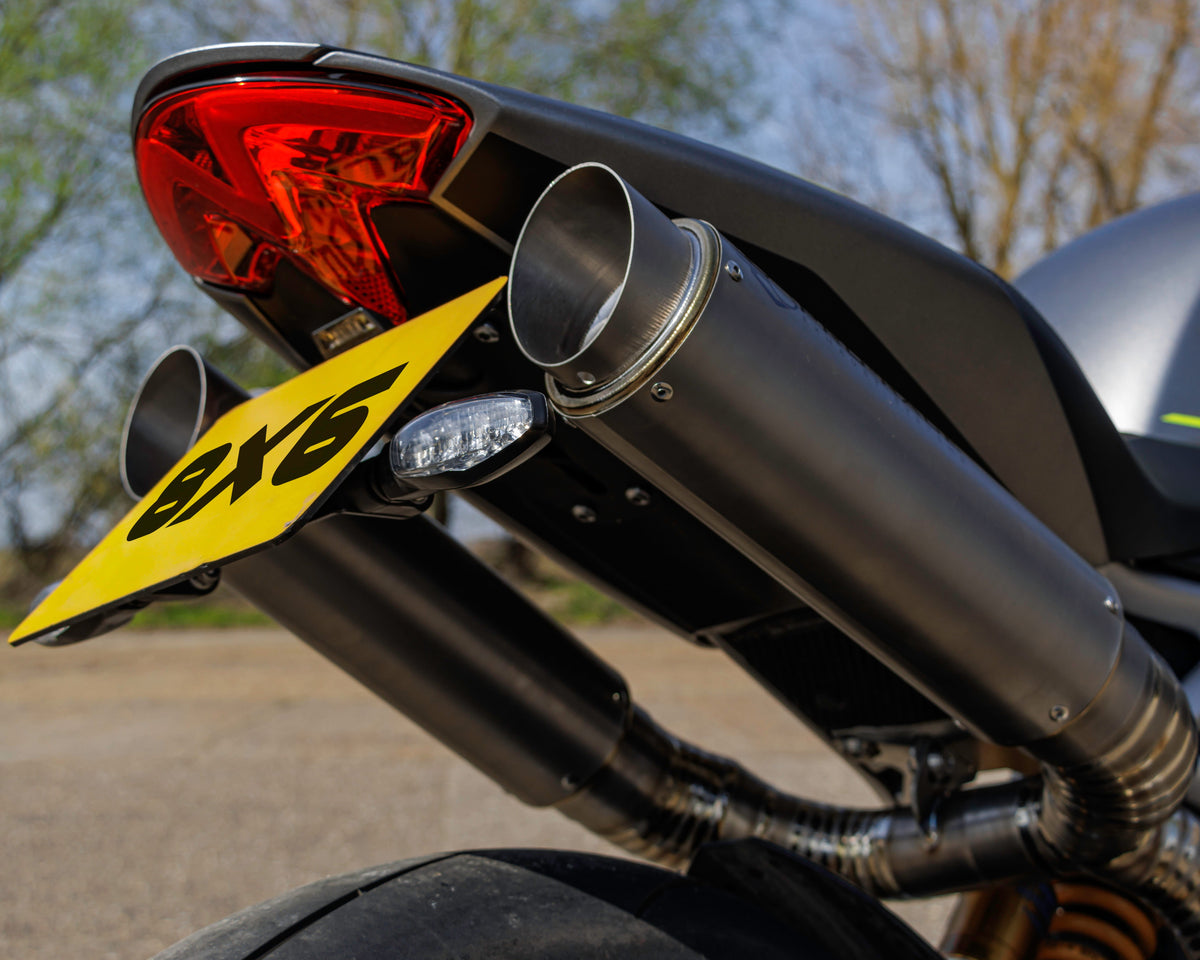 Triumph Speed Triple 1200 RS & RX 2025-2026 tail tidy Pro-Race exhaust systems