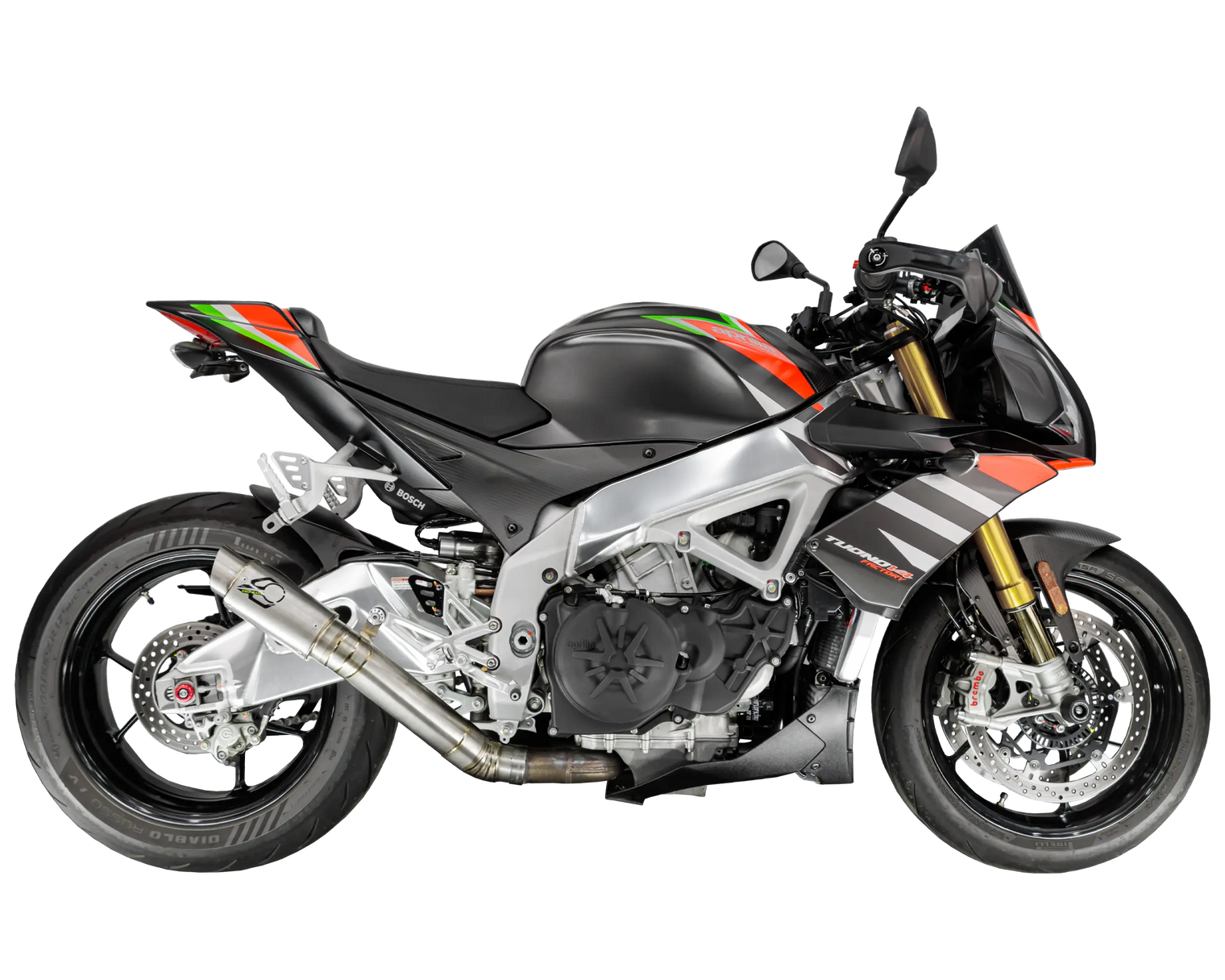 Aprilia Tuono V4 2017-2020 GP-R1 Slip-on exhaust Pro-Race exhaust systems