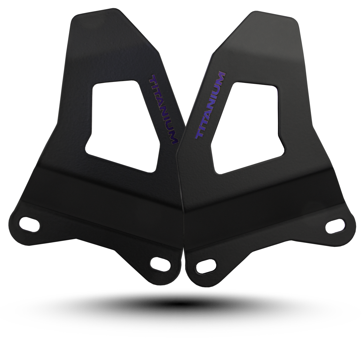 Triumph Speed Triple 1200 RS & RX 2025-2026 Titanium Heel guards Pro-Race exhaust systems