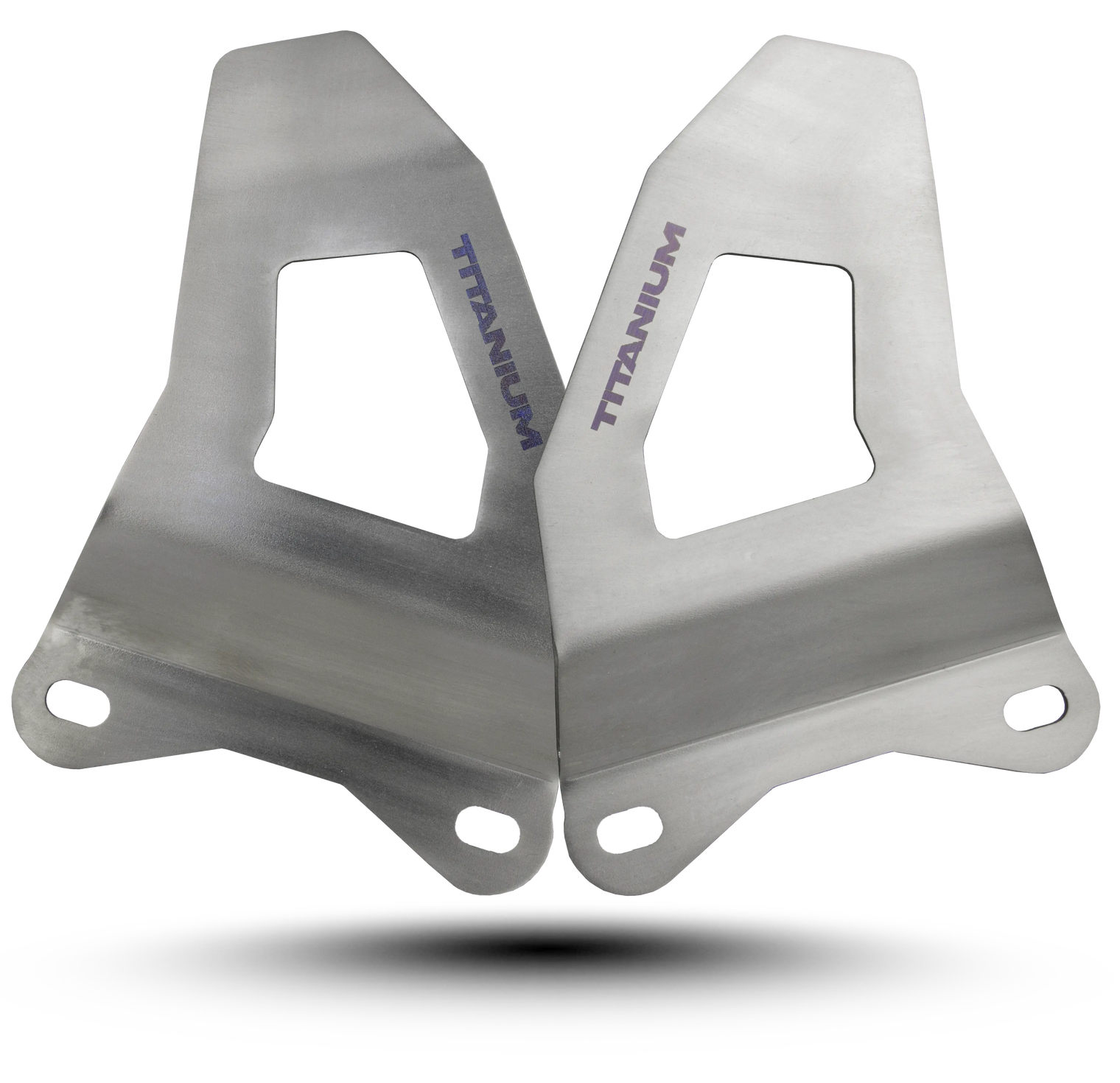Triumph Speed Triple 1200 RS & RX 2025-2026 Titanium Heel guards Pro-Race exhaust systems