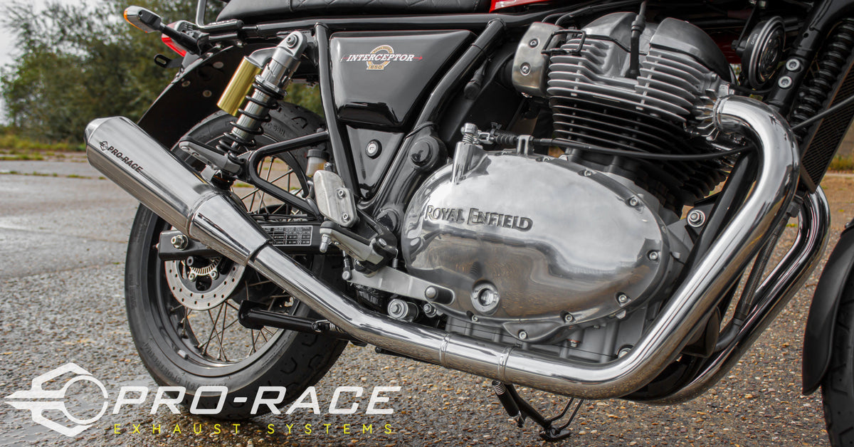 Royal Enfield continental GT 650 2019-2023 CR-1 slip-on exhaust Pro-Race exhaust systems