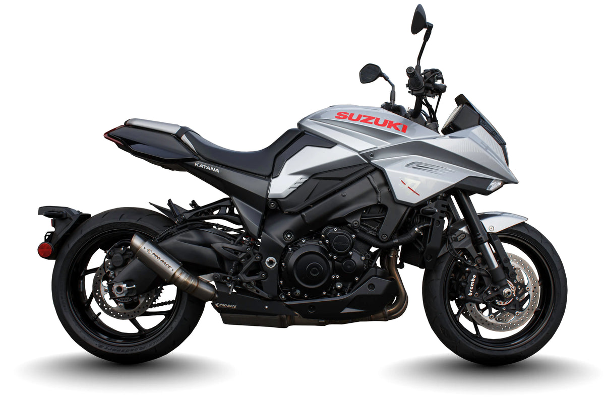 Suzuki Katana 2019-2024 GP-R1 slip-on exhaust Pro-Race exhaust systems