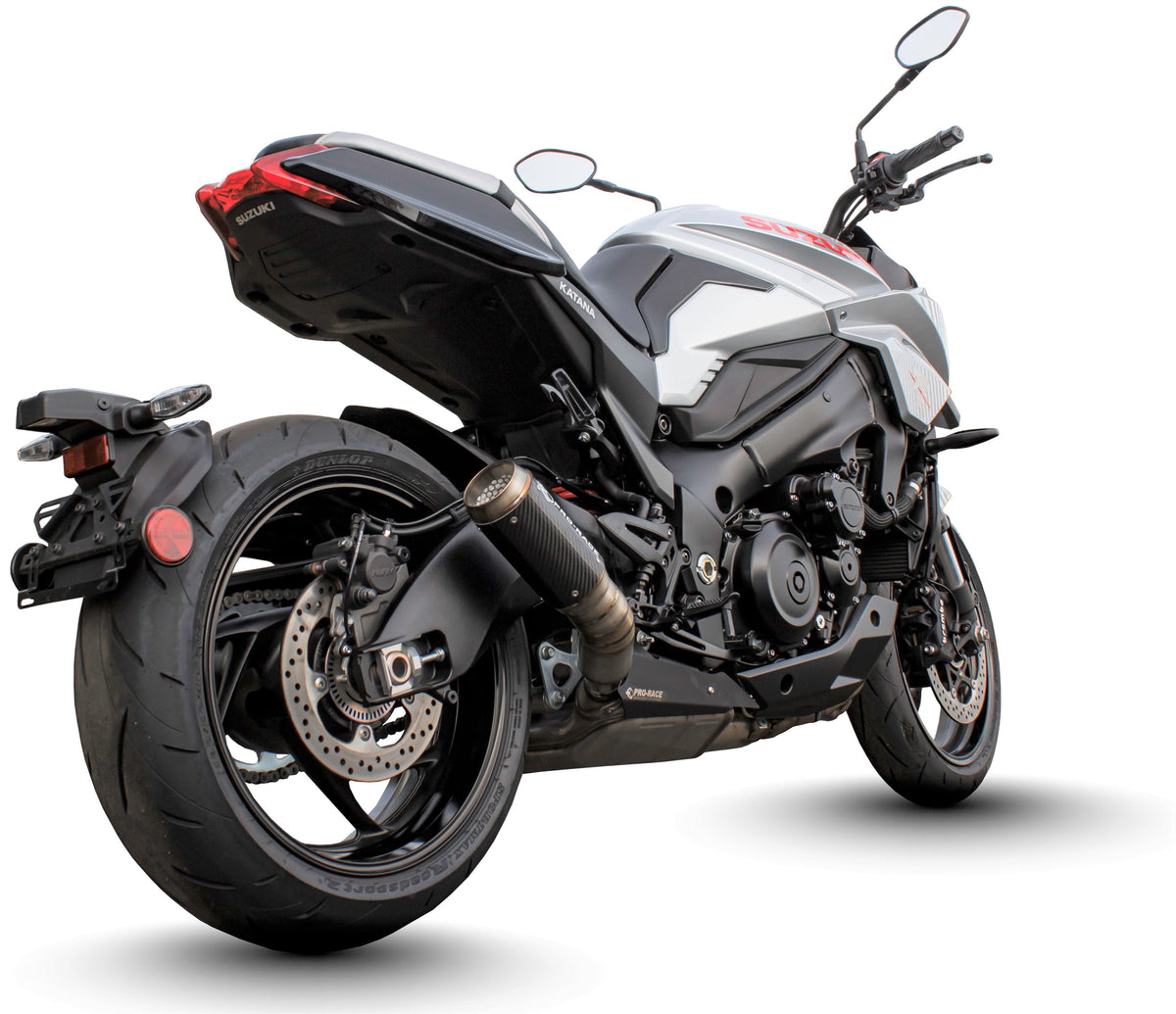 Suzuki Katana 2019-2024 GP-R2 slip-on exhaust Pro-Race exhaust systems