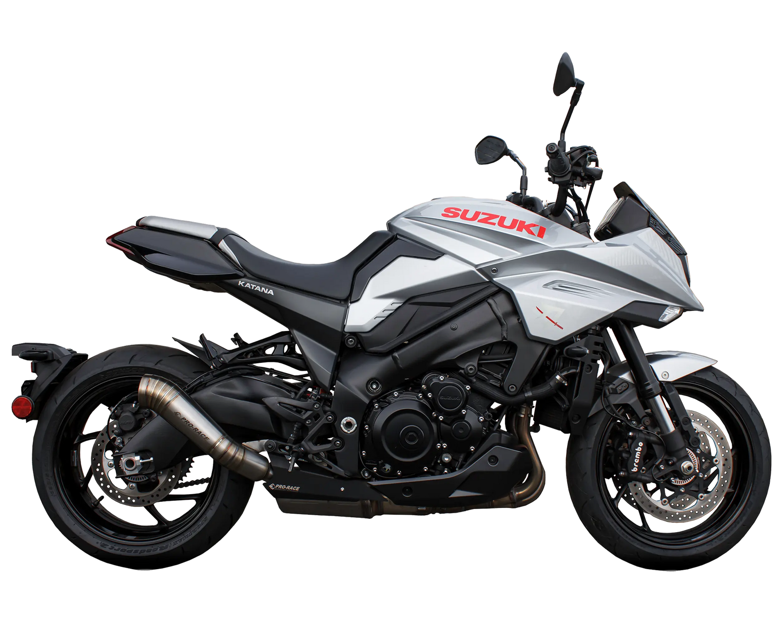Suzuki Katana 2019-2024 MP-1 Slip-on exhaust Pro-Race exhaust systems