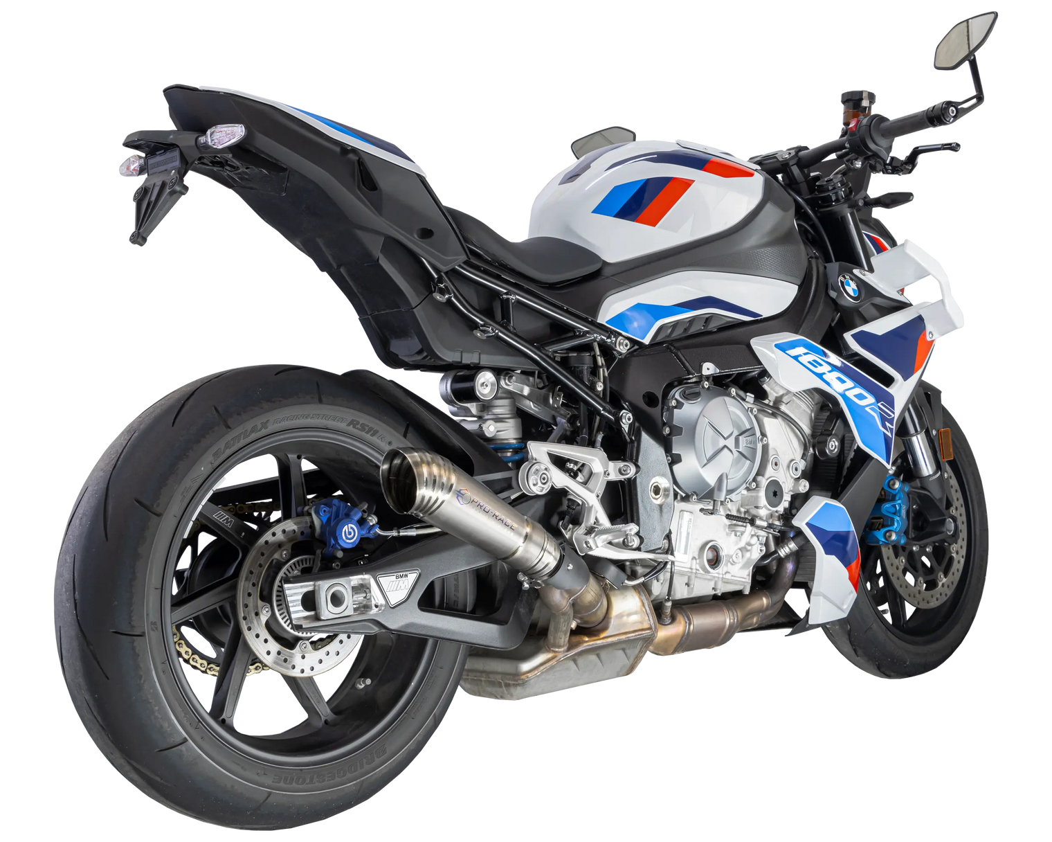 BMW M1000R 2022-2024 MP-1 Slip-on exhaust Pro-Race exhaust systems