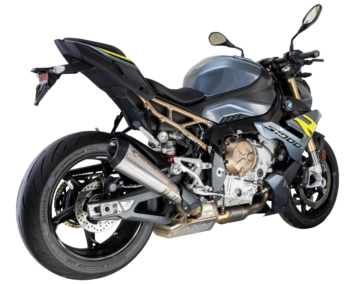 BMW S1000R 2021-2024 EVO-XC Titanium slip-on exhaust Pro-Race exhaust systems