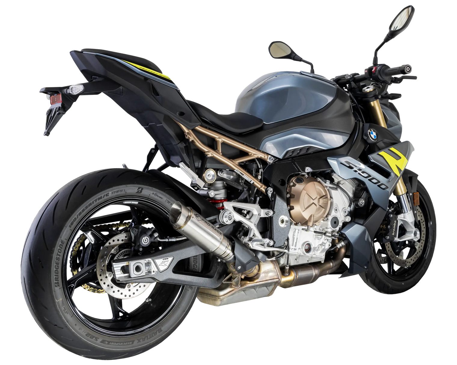 BMW S1000R 2025-2026 GP-R1 Slip-on exhaust Pro-Race exhaust systems