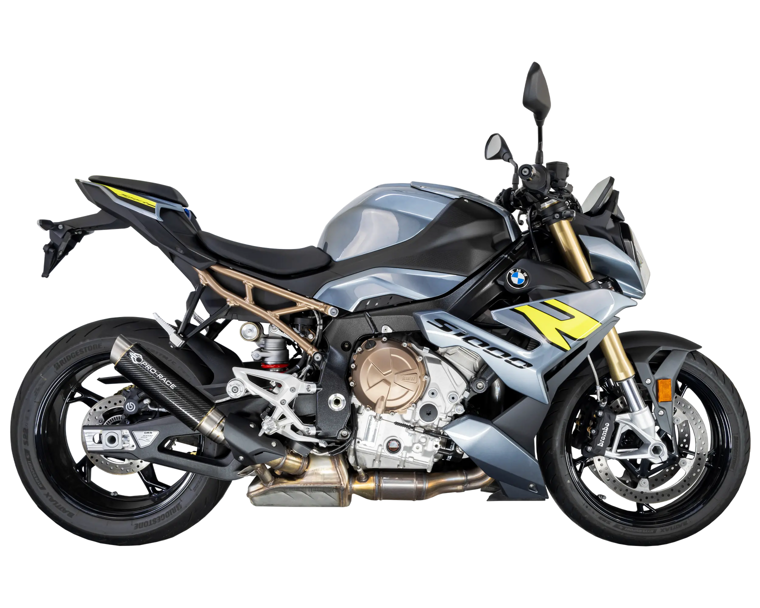 BMW S1000R 2025-2026 GP-R1L Slip-on exhaust Pro-Race exhaust systems