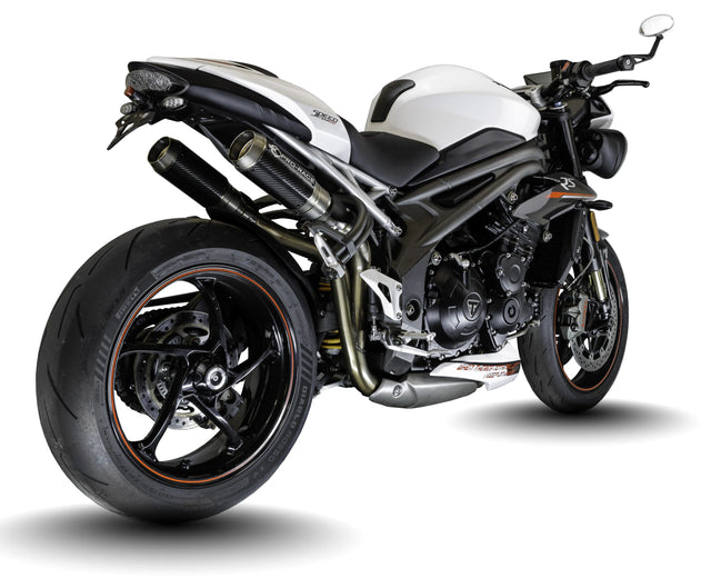 Triumph Speed Triple 1050 S & RS 2016-2020 GP-R2 Titanium slip-on exhausts Pro-Race exhaust systems