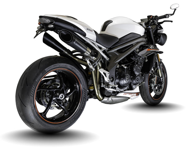 Triumph Speed Triple 1050 S & RS 2016-2020 GP-R4C Titanium slip-on exhausts Pro-Race exhaust systems