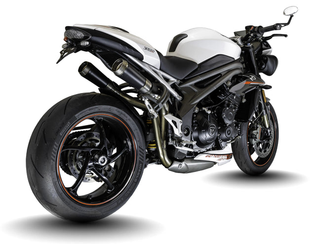 Triumph Speed Triple 1050 S & RS 2016-2020 GP-RC1 Titanium slip-on exhausts Pro-Race exhaust systems