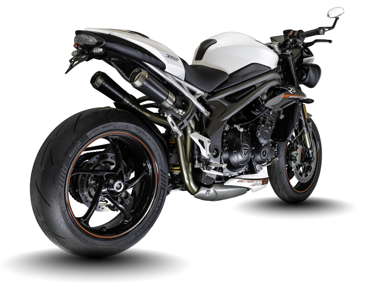 Triumph Speed Triple 1050 S & RS 2016-2020 GP-RC1 Titanium slip-on exhausts Pro-Race exhaust systems