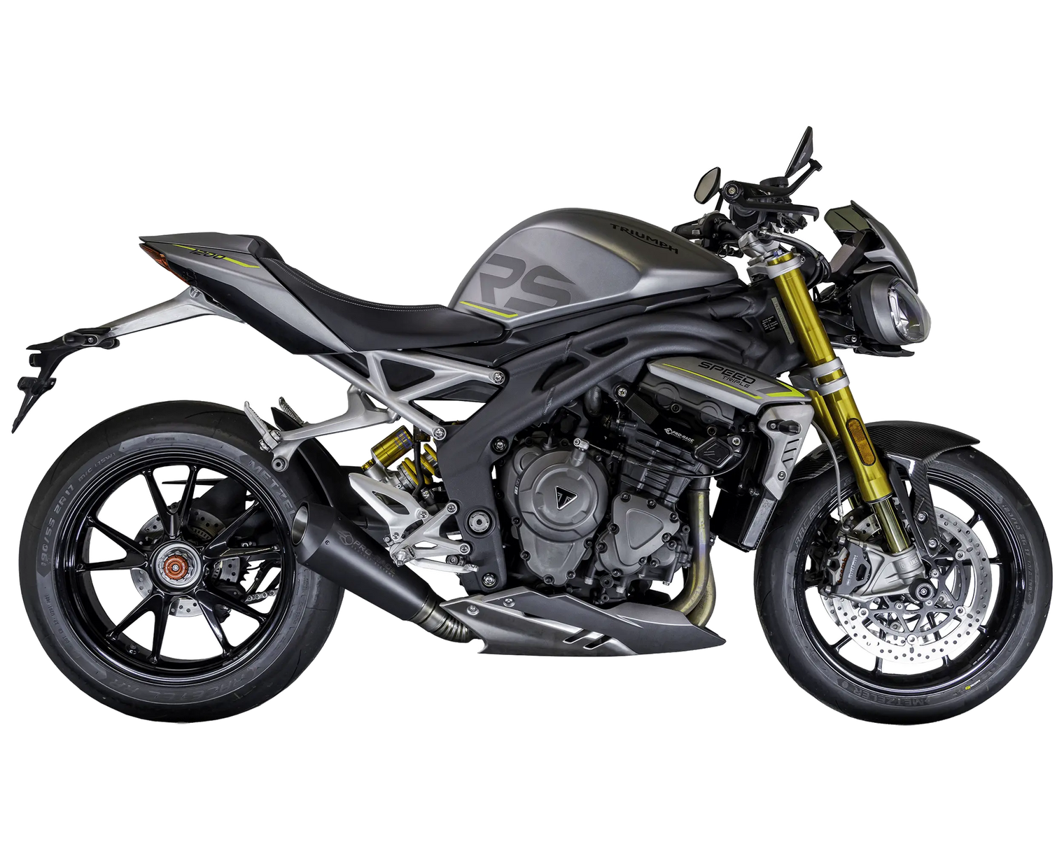 Triumph Speed Triple 1200 RS/RX 2025-2026 EVO-XC Slip-on exhaust (Low Mount) Pro-Race exhaust systems