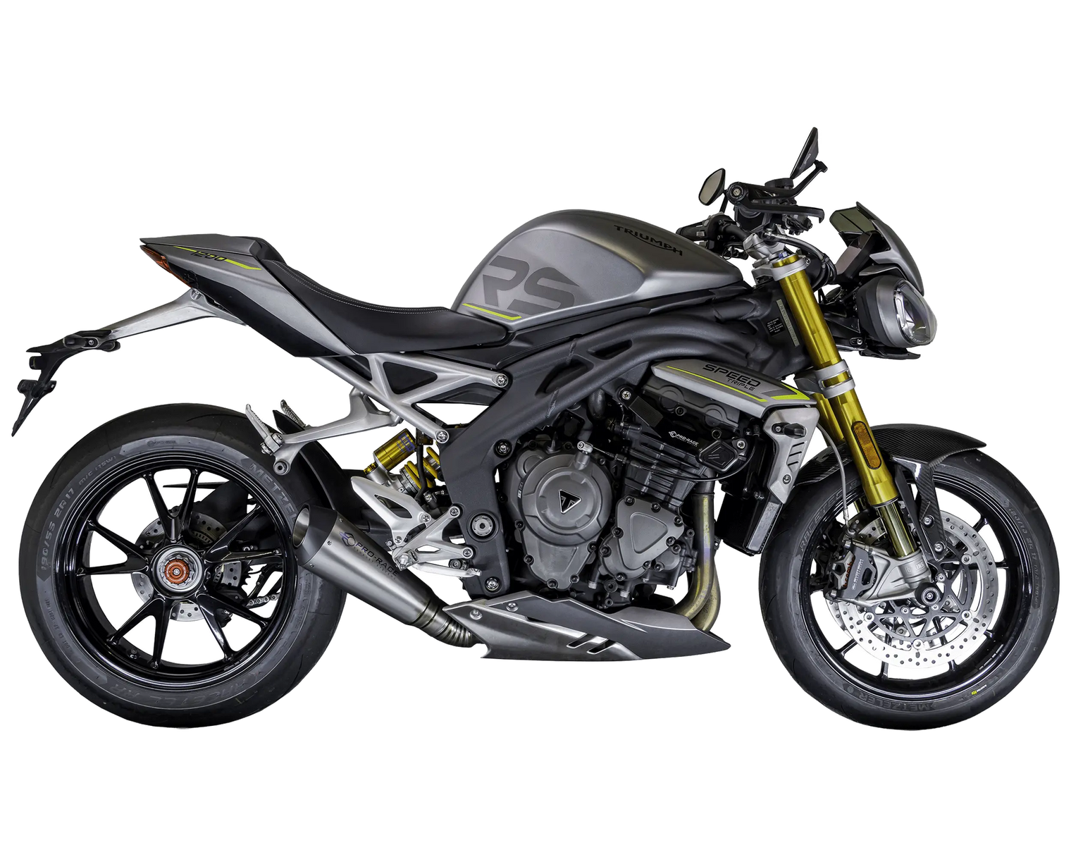 Triumph Speed Triple 1200 RS/RX 2025-2026 EVO-XC Slip-on exhaust (Low Mount) Pro-Race exhaust systems