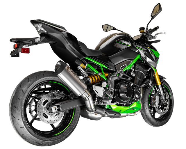 Kawasaki Z900 2017-2019 EVO-X Titanium slip-on exhaust Pro-Race exhaust systems