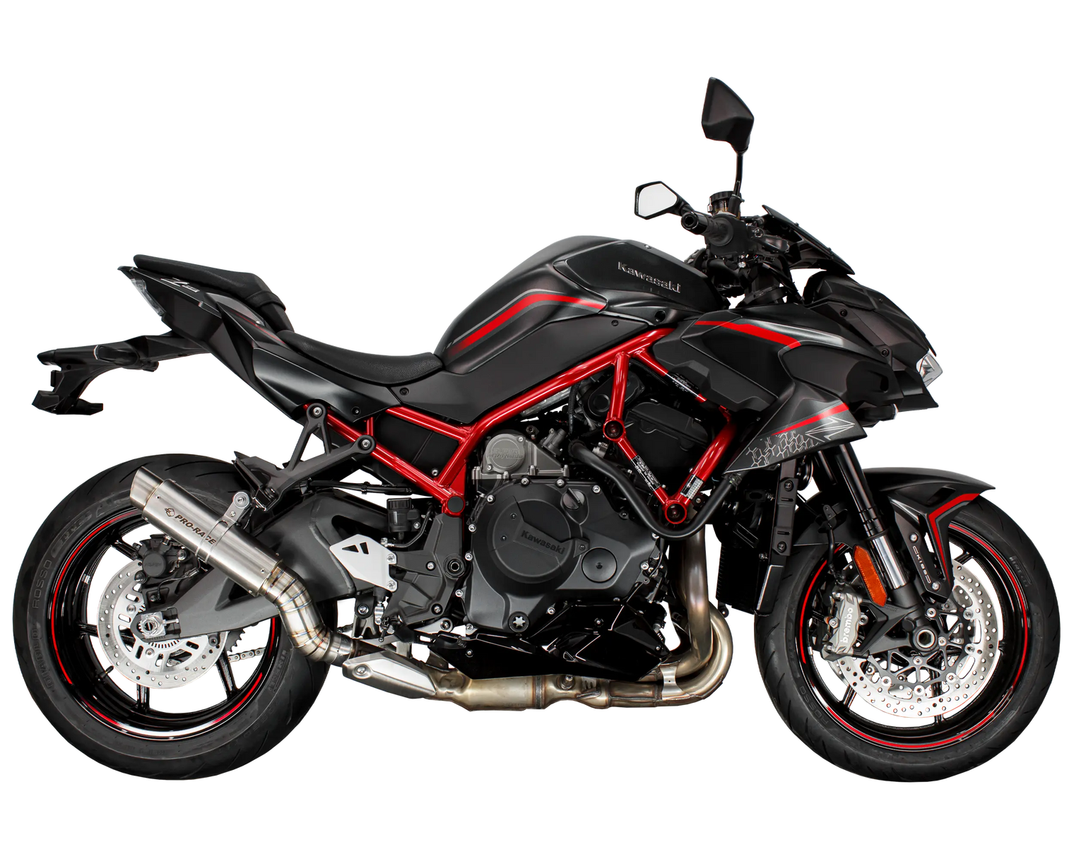Kawasaki ZH2 2020-2026 GP-R1L Slip-on exhaust Pro-Race exhaust systems
