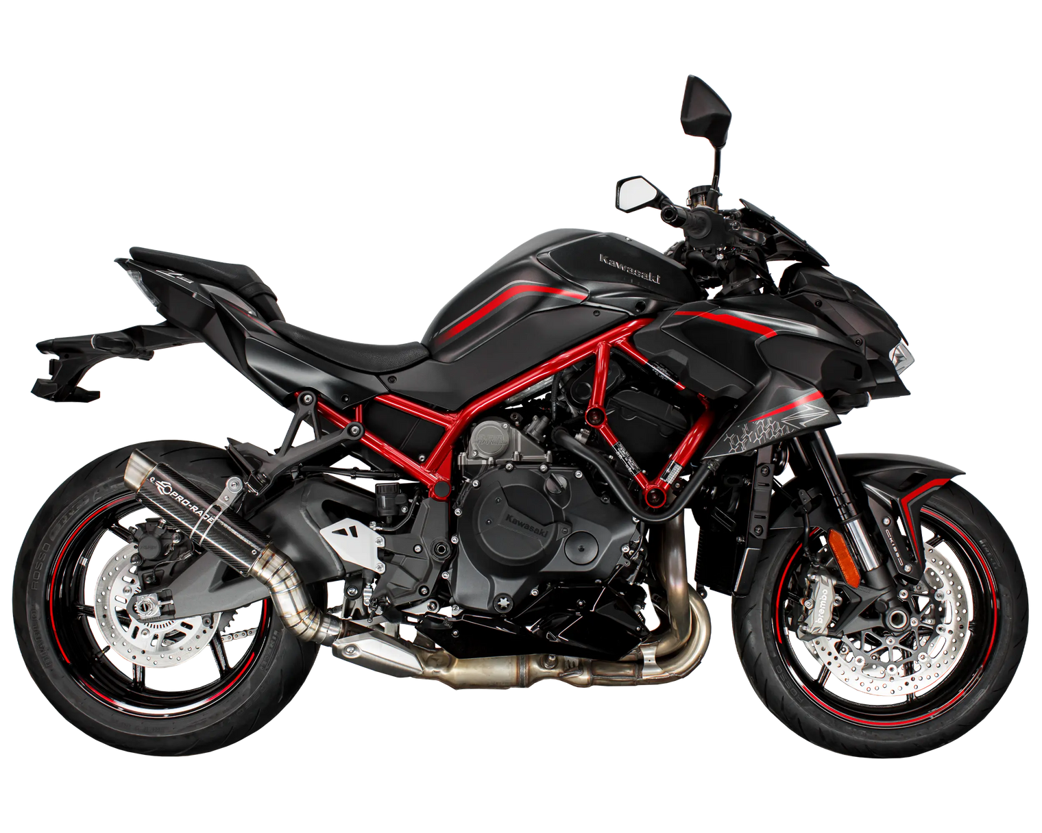 Kawasaki ZH2 2020-2026 GP-R1L Slip-on exhaust Pro-Race exhaust systems