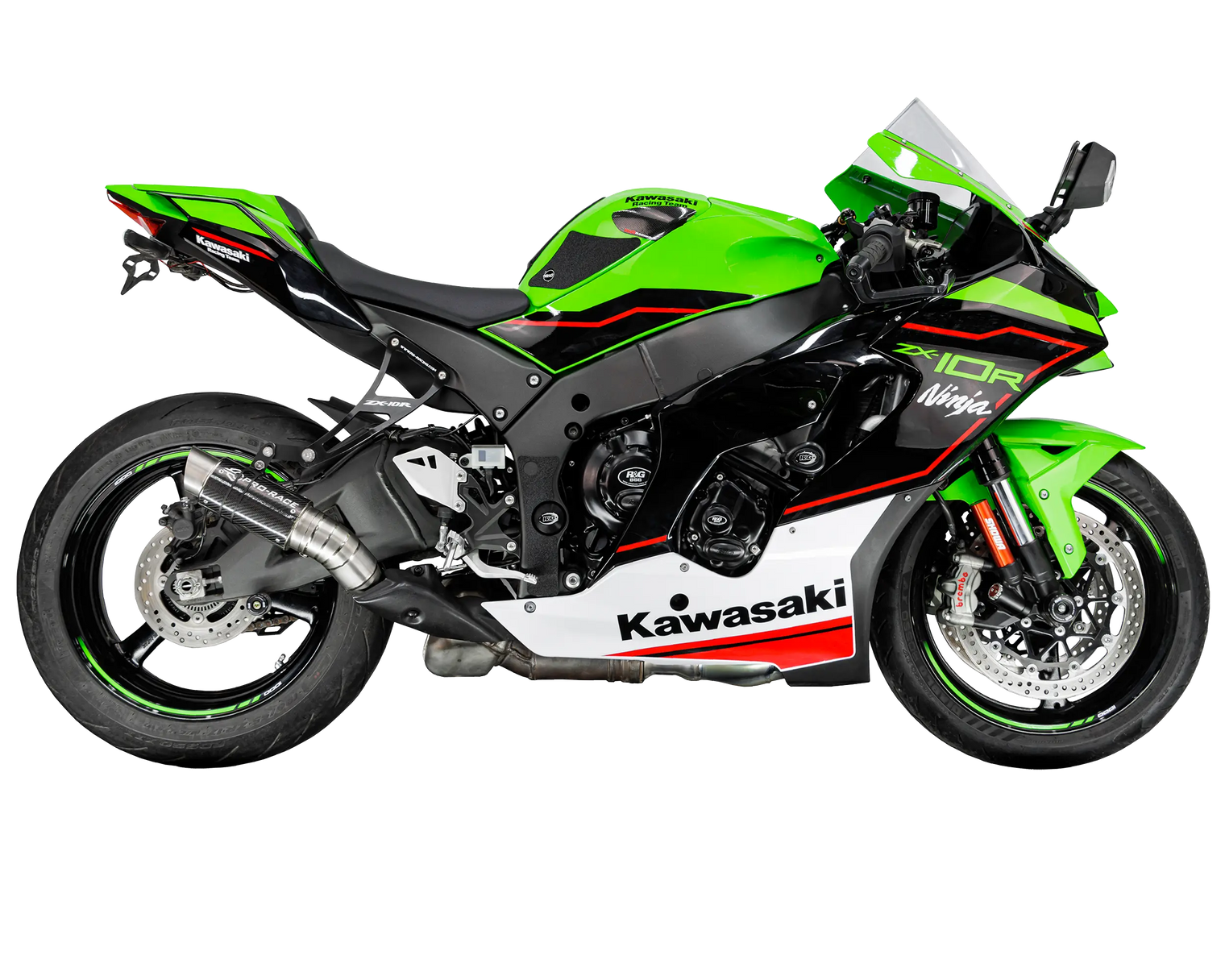 Kawasaki ZX-10R 2021-2026 GP-R1 Slip-on exhaust Pro-Race exhaust systems