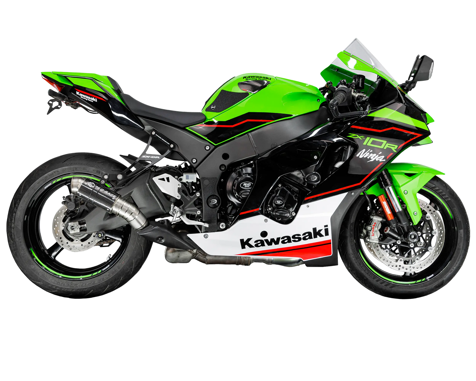 Kawasaki ZX-10R 2021-2026 GP-R3 Slip-on exhaust Pro-Race exhaust systems