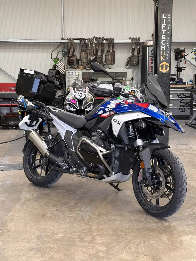 EVO-X Titanium Slip-on Exhaust for the BMW R1300GS