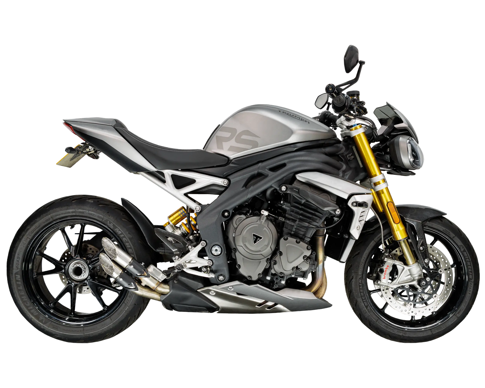 Triumph-Speed-Triple-1200-RS-RR-2021-2024-Slip-On-Systems Pro-Race exhaust systems