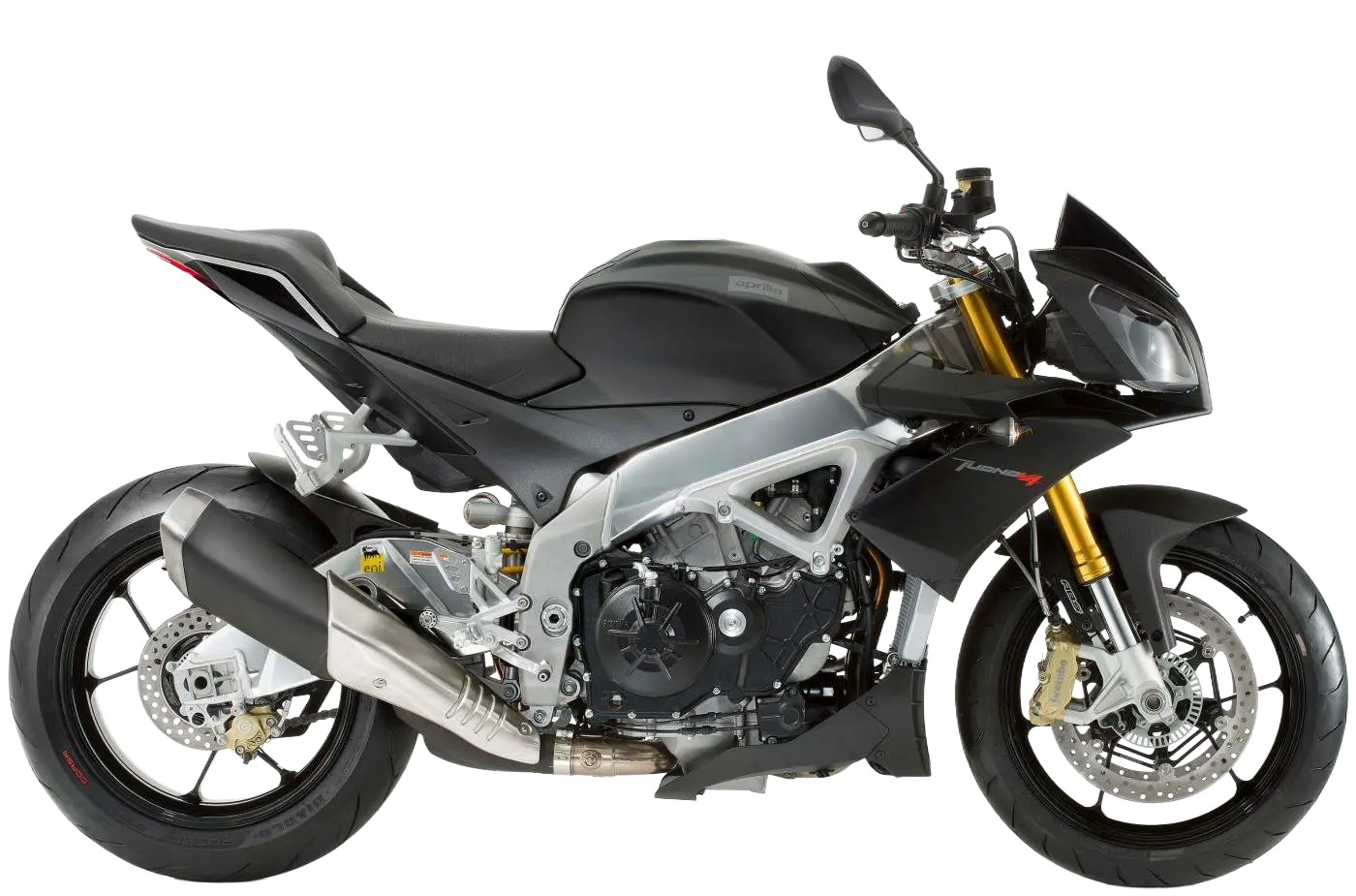 Tuono-V4-2011-2014-Slip-On-Systems Pro-Race exhaust systems
