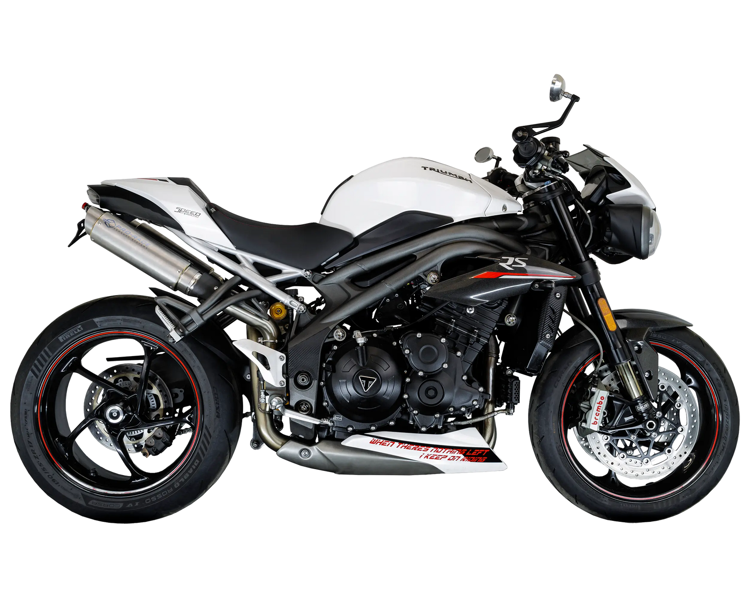 Speed Triple 1050 S & RS 2016-2020 GP-R1L Slip-on exhausts Pro-Race exhaust systems