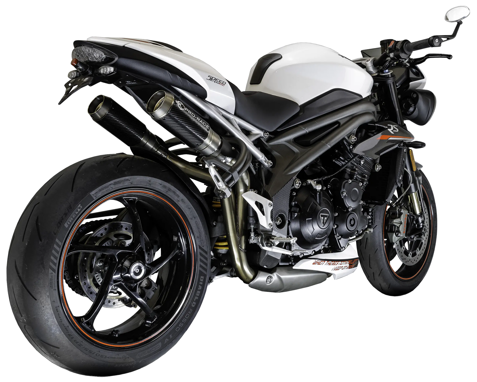 Speed Triple 1050 S & RS 2016-2020 GP-R2 Slip-on exhausts Pro-Race exhaust systems