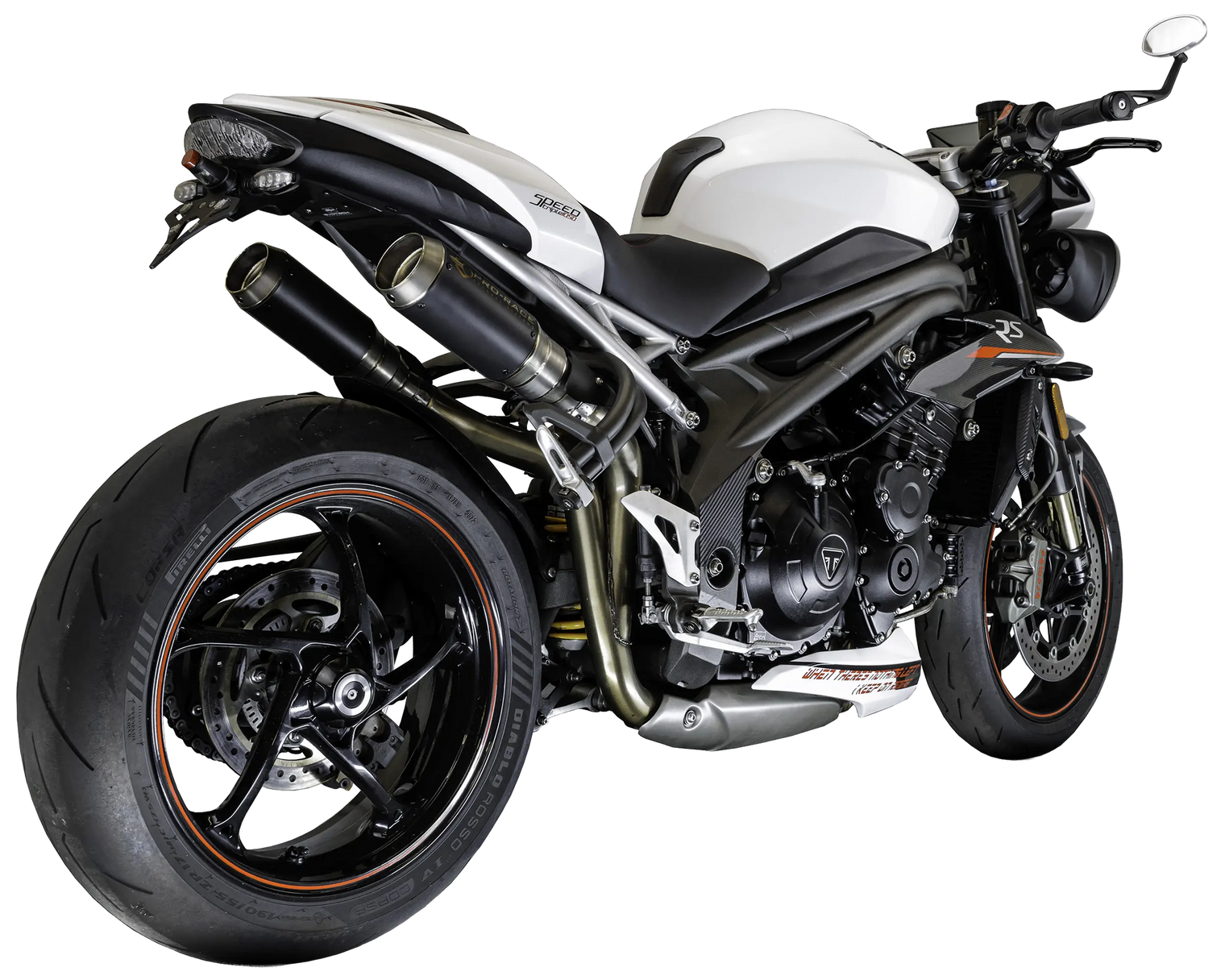 Speed Triple 1050 S & RS 2016-2020 GP-R2 Slip-on exhausts Pro-Race exhaust systems