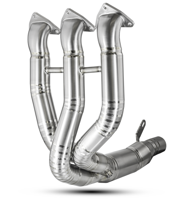 Triumph Speed Triple 1200 RS & RX 2025-2026 Pie-Cut titanium headers  Pro-Race exhaust systems