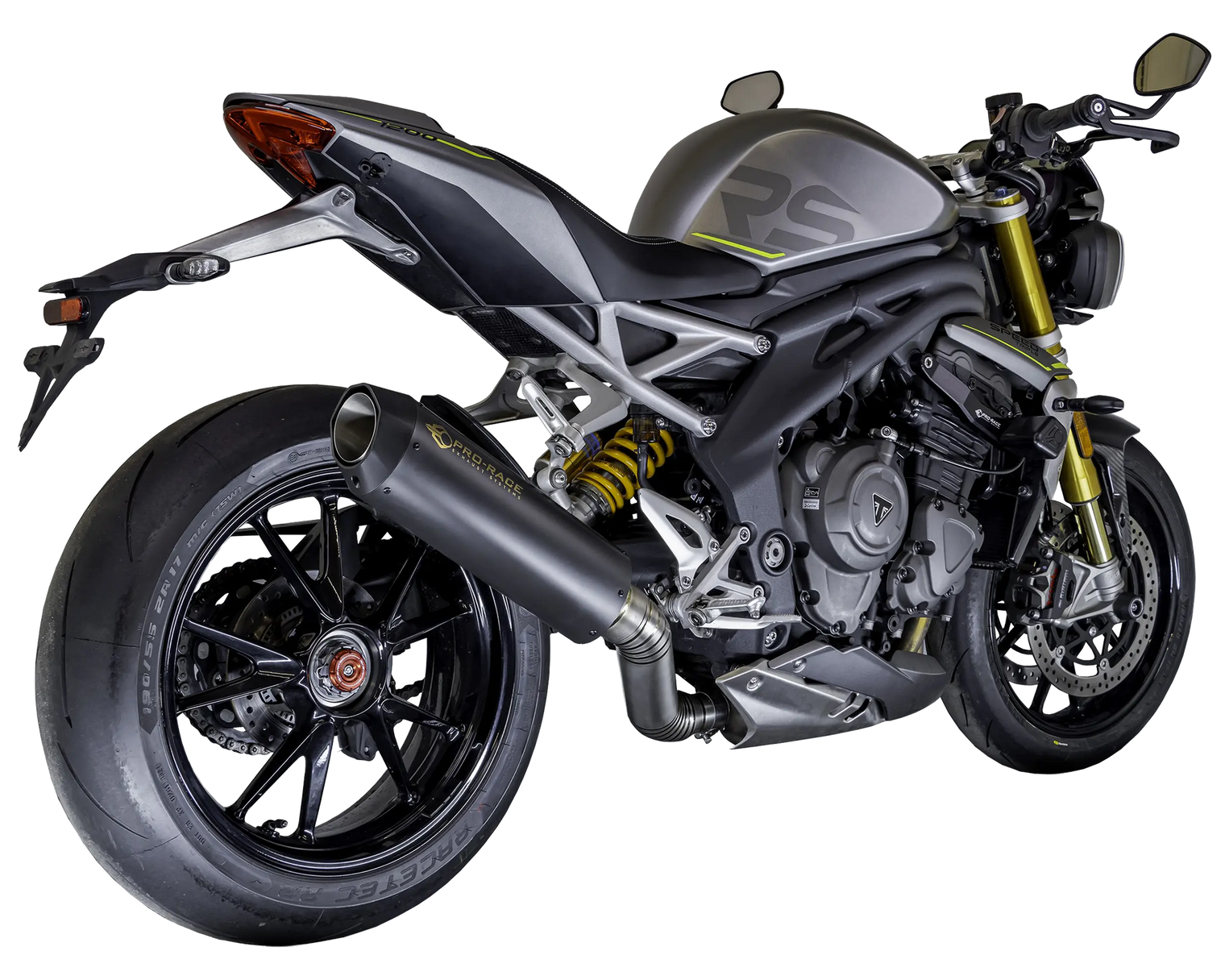 Triumph Speed Triple 1200 RS/RX 2025-2026 EVO-X Slip-on exhaust Pro-Race exhaust systems