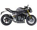Triumph Speed Triple 1200 RS/RX 2025-2026 EVO-X Slip-on exhaust Pro-Race exhaust systems